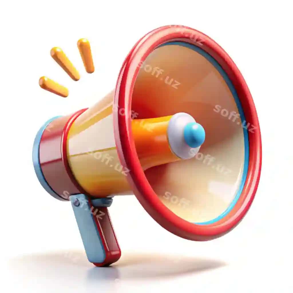 3d illustratsiya aktar e'lon mujarrab ovoz yangiliklar mujarrab | 3d illustration speaker announcement abstract sound news abstract