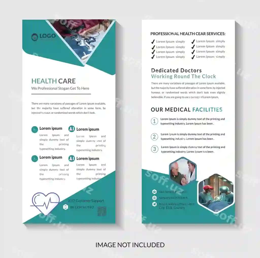 Broshyura sog'liqni saqlash magazini | Brochure health care magazine
