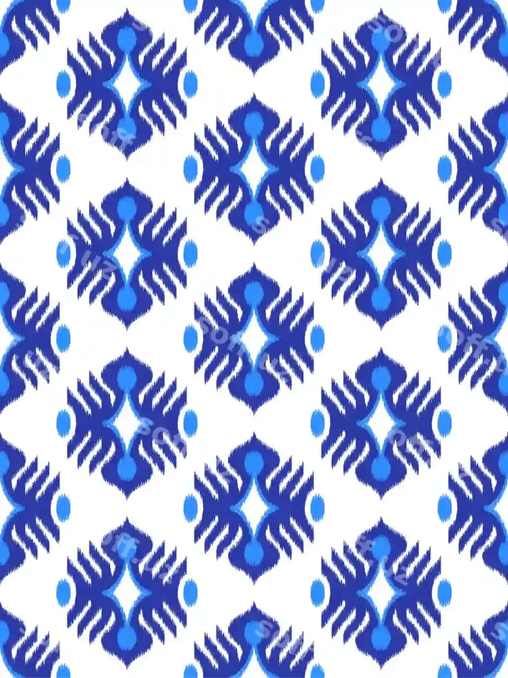 An'iy ikkat naqshli mato uslubi | Traditional ikat pattern based ikkat fabric style