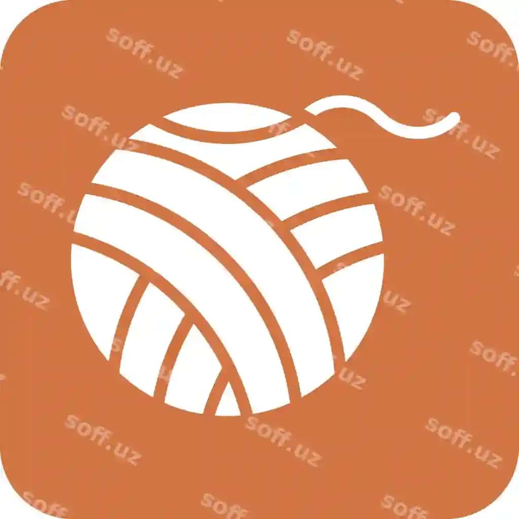 Ip tayyosi ikonası uslubi | Wool ball icon style