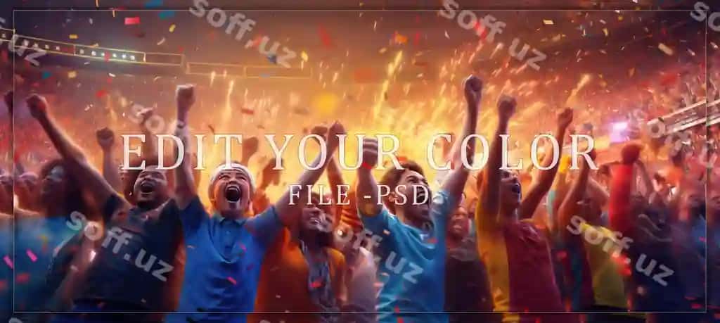 Baxtli jangozlar Victory Stadionini tabriklashadi. | Euphoric fans celebrate victory stadium