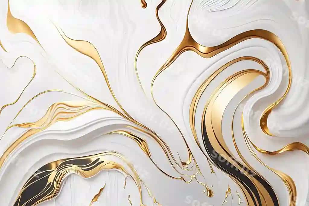 Abstract marble oq qon bosshtoqida turtkli uylangan fona mehmondo'stlik taklifi | Abstract marble white gold background wedding invitation backdrop