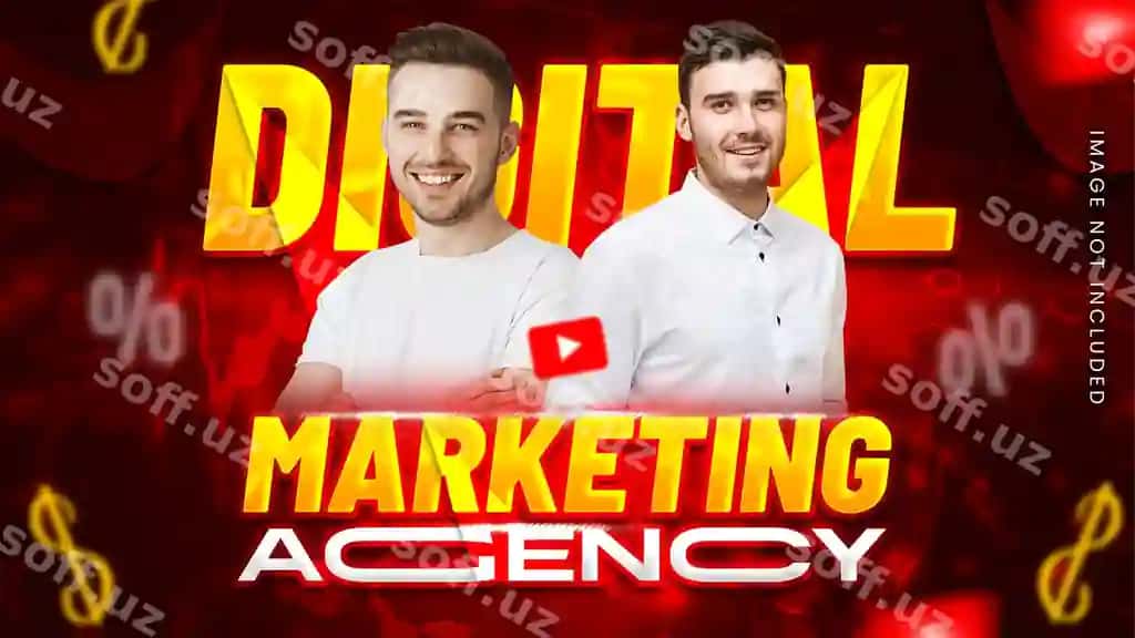 Youtube video miniatura dizayn orqa fon biznes video | Youtube video thumbnail design background business video
