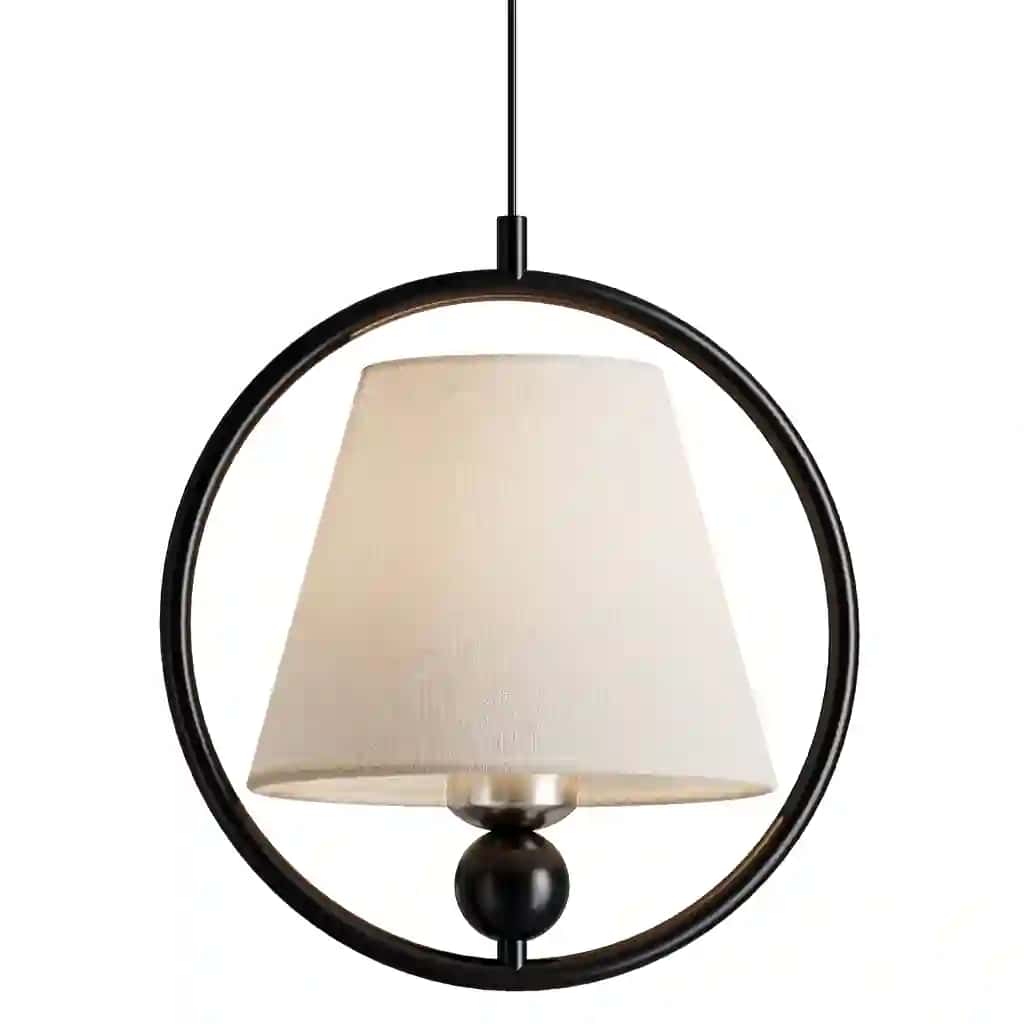 Shellure Sculptural Design Ring Hanging Lamp