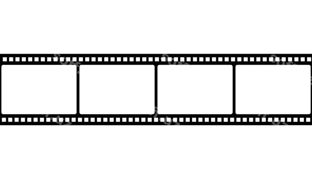 Film lenta fotosurat kino salbiy vektor illustratsiyasi | Film strip photo movie negative vector illustration