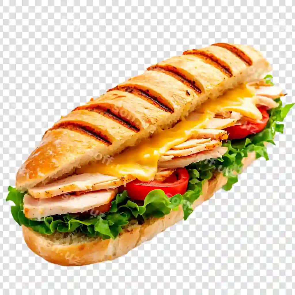 Pishirilgan tovuq sendvichi somsa pomidor pishloq misharli ovqat | Grilled chicken sandwich lettuce tomato cheese delicious food