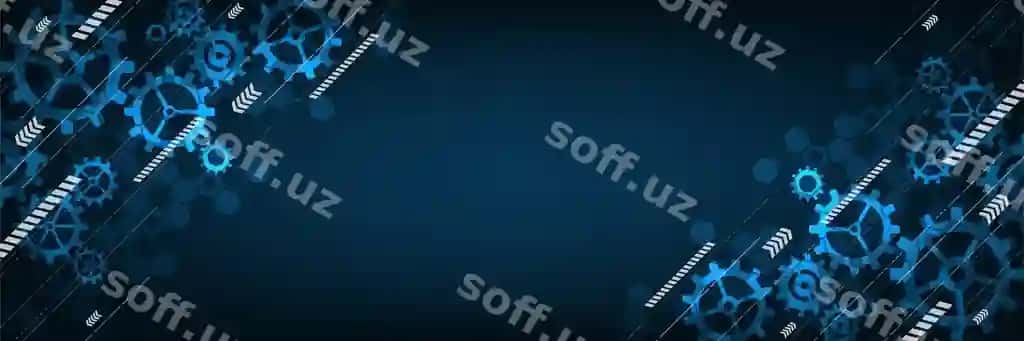 Texnologiya fon shkaflari mexanik tushunchalari | Technology background gears mechanical concepts