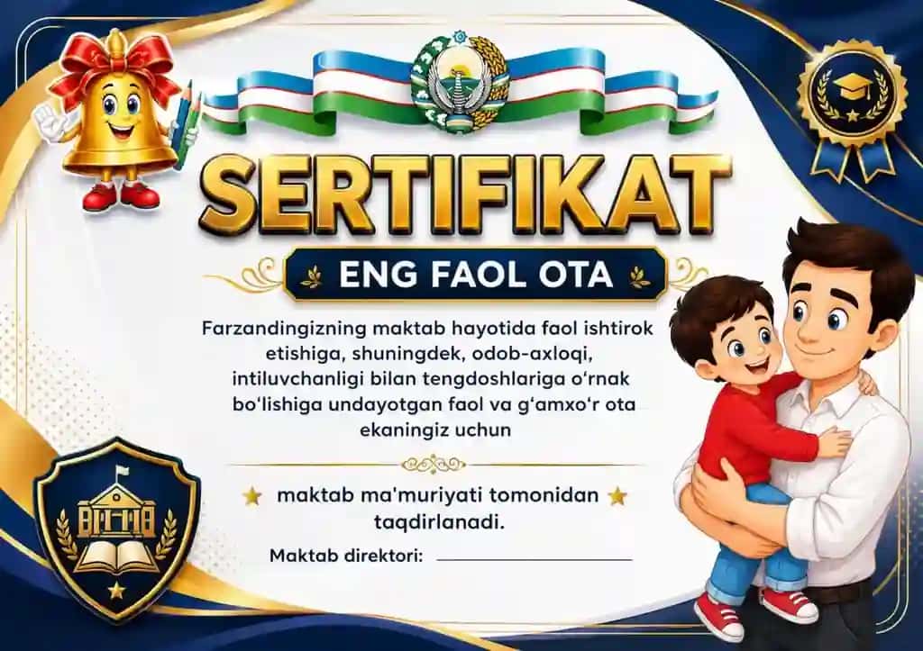 Sertifikat, Faxriy yorliq