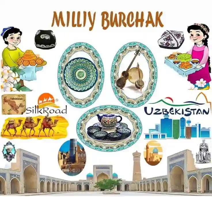Milliy burchak uchun rasm