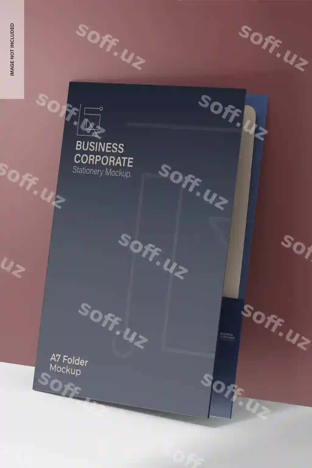 A7 papkasi mockup | A7 folder mockup
