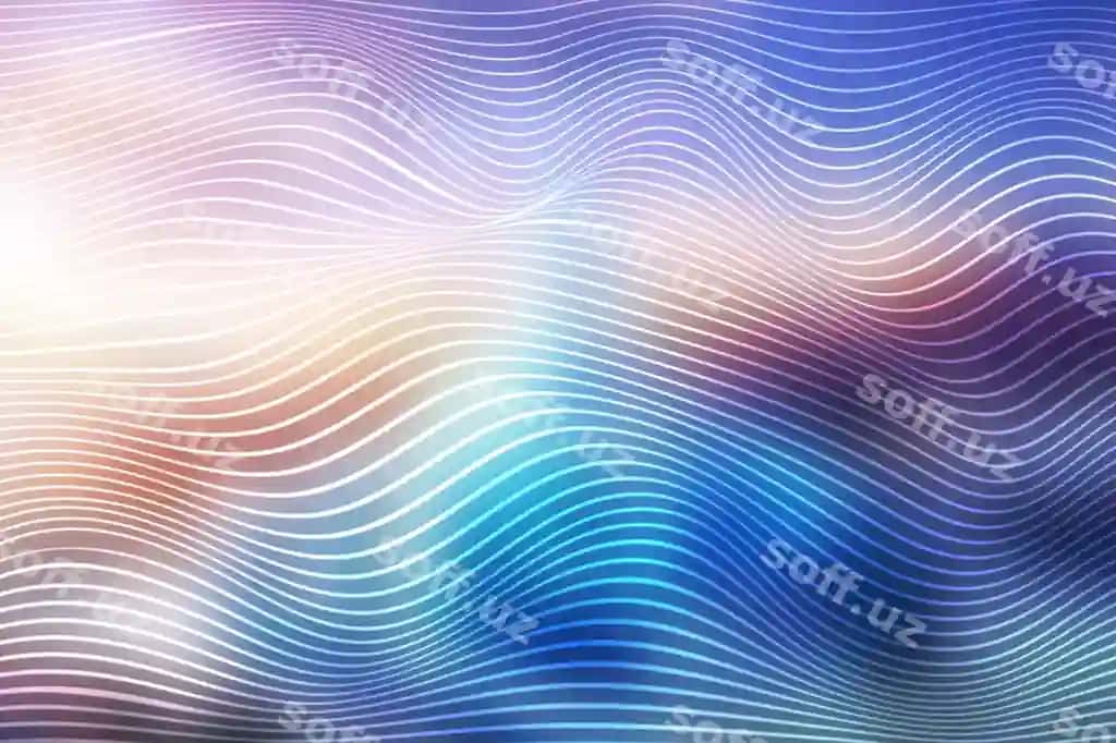 Abstrakt orqa fonda dalg'a gradient egimli chiziq fokusdan chiqarilgan hashamatli binofa bulanik rangli devor rasmlari foto | Abstract background wave gradient curve defocused luxury vivid blurred colorful wallpaper photo