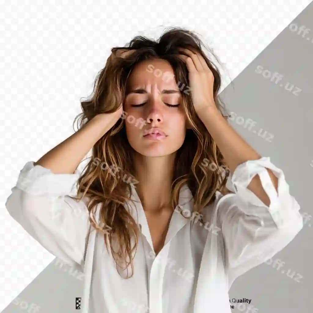 Chiroyli ayol charchagan ish ajralgan kulrang orqa fonda | Beautiful woman tired work isolated gray isolated background
