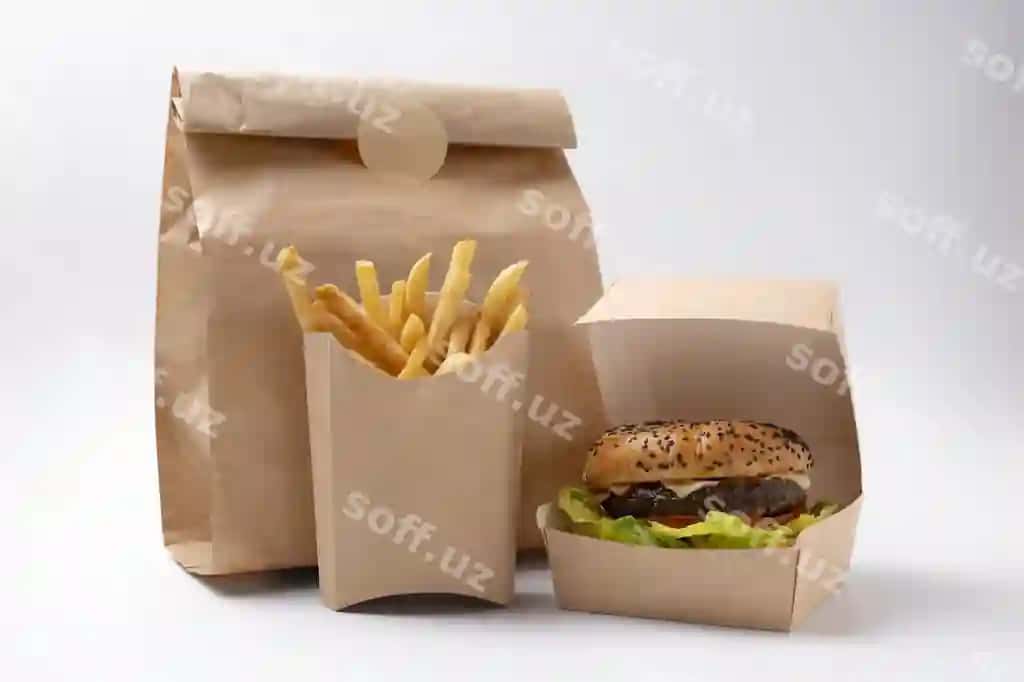 Mazali burger fri to'plami | Delicious burger fries assortment