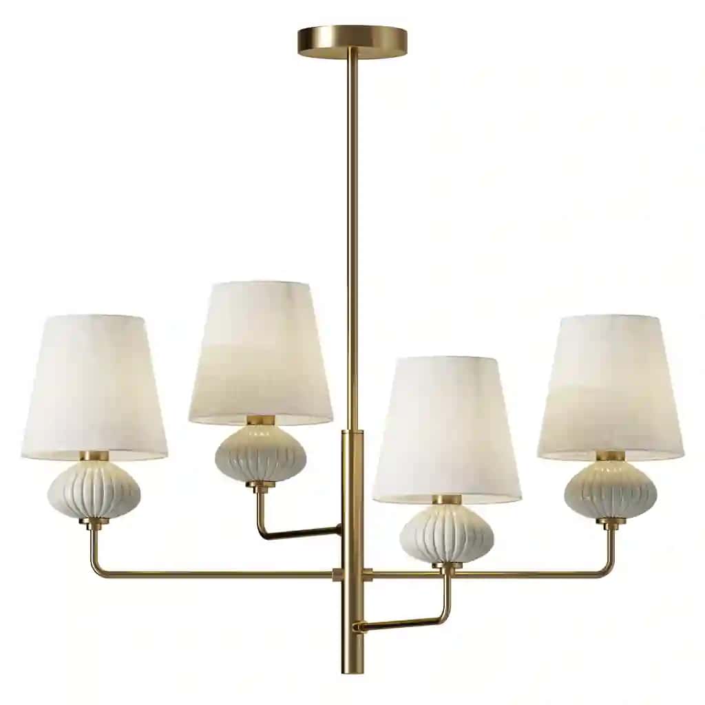 Freya Ceramics FR2029PL 04BS Pendant Light