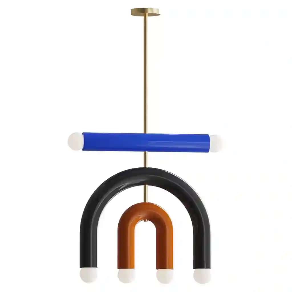 Rotating Rainbow Pendant Lamp D1