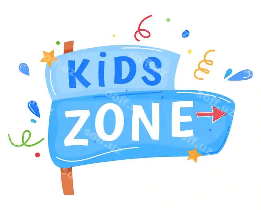 Bola klubi zonasi logotiipi ta'lim o'yin maydoni dam olish yorliq bolalar dam olish maydoni | Kids club zone logo education game area recreation label kid leisure