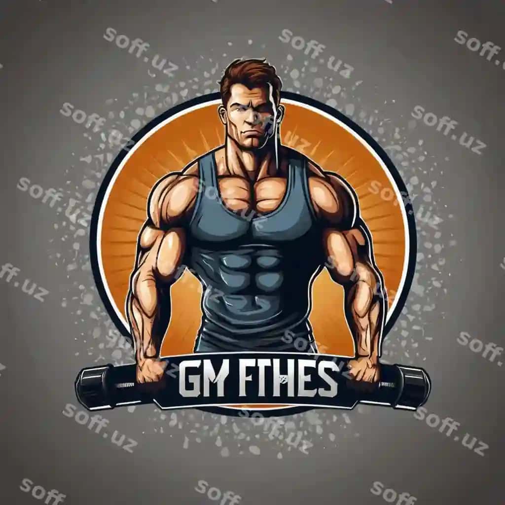 Jim fitness logo etiket sport jism tikish kontseptsiya vektor illustratsiyasi | Gym fitness logo label sport bodybuilding concept vector illustration