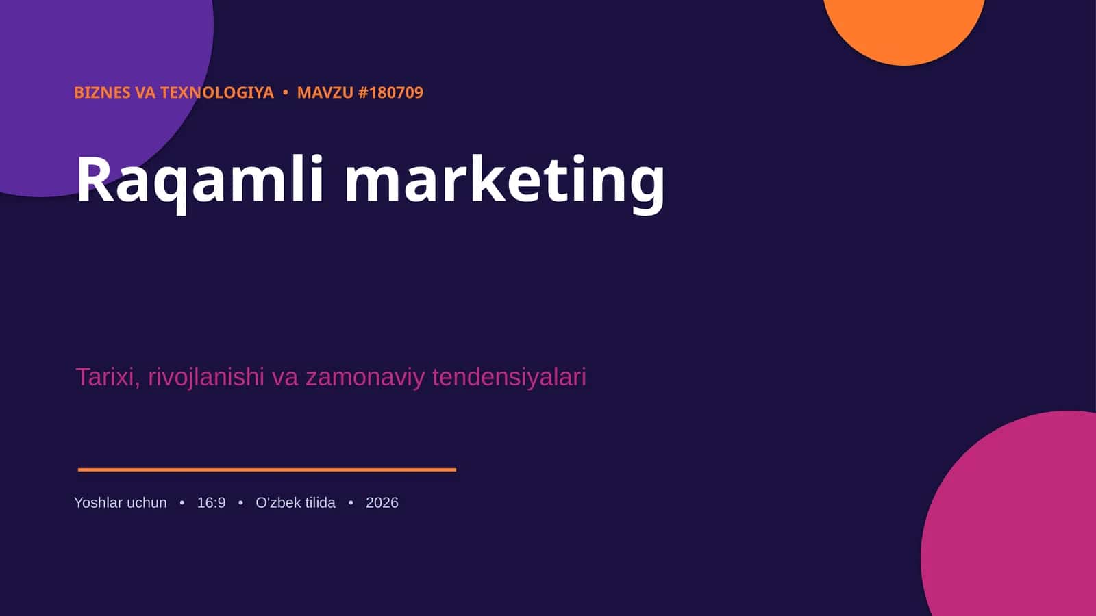 Raqamli marketing