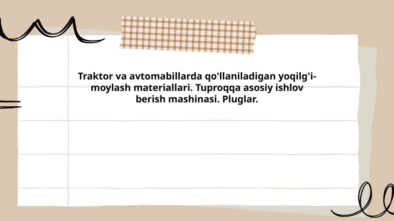 Yoqilg'i-moylash materiallari