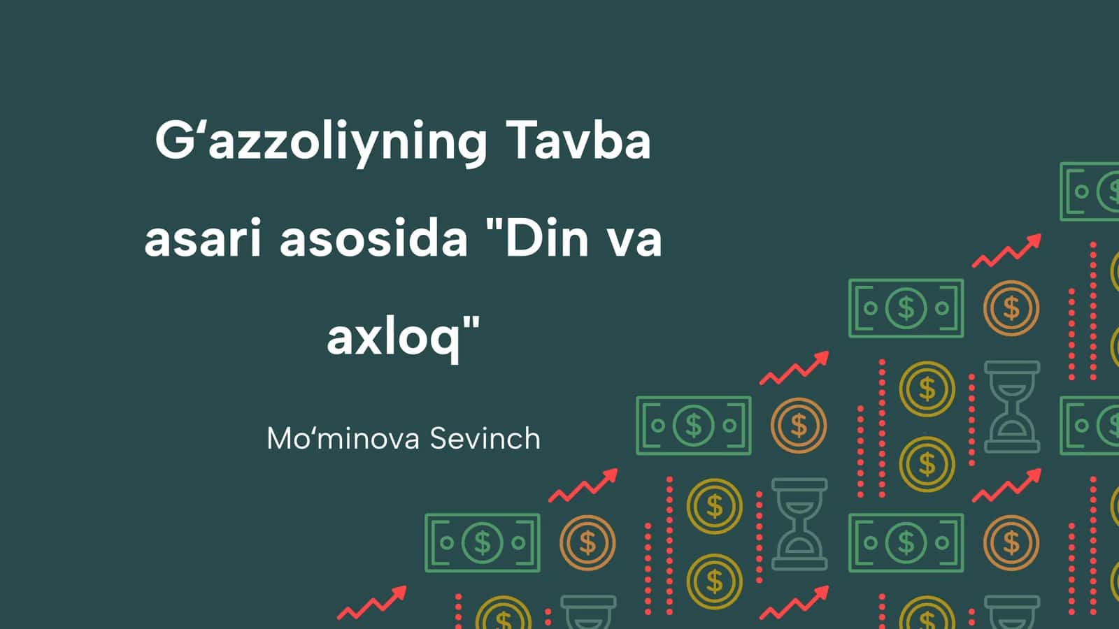 Gʻazzoliyning Tavba asari asosida "Din va axloq"