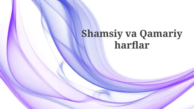 Quyosh va Oy Harflari