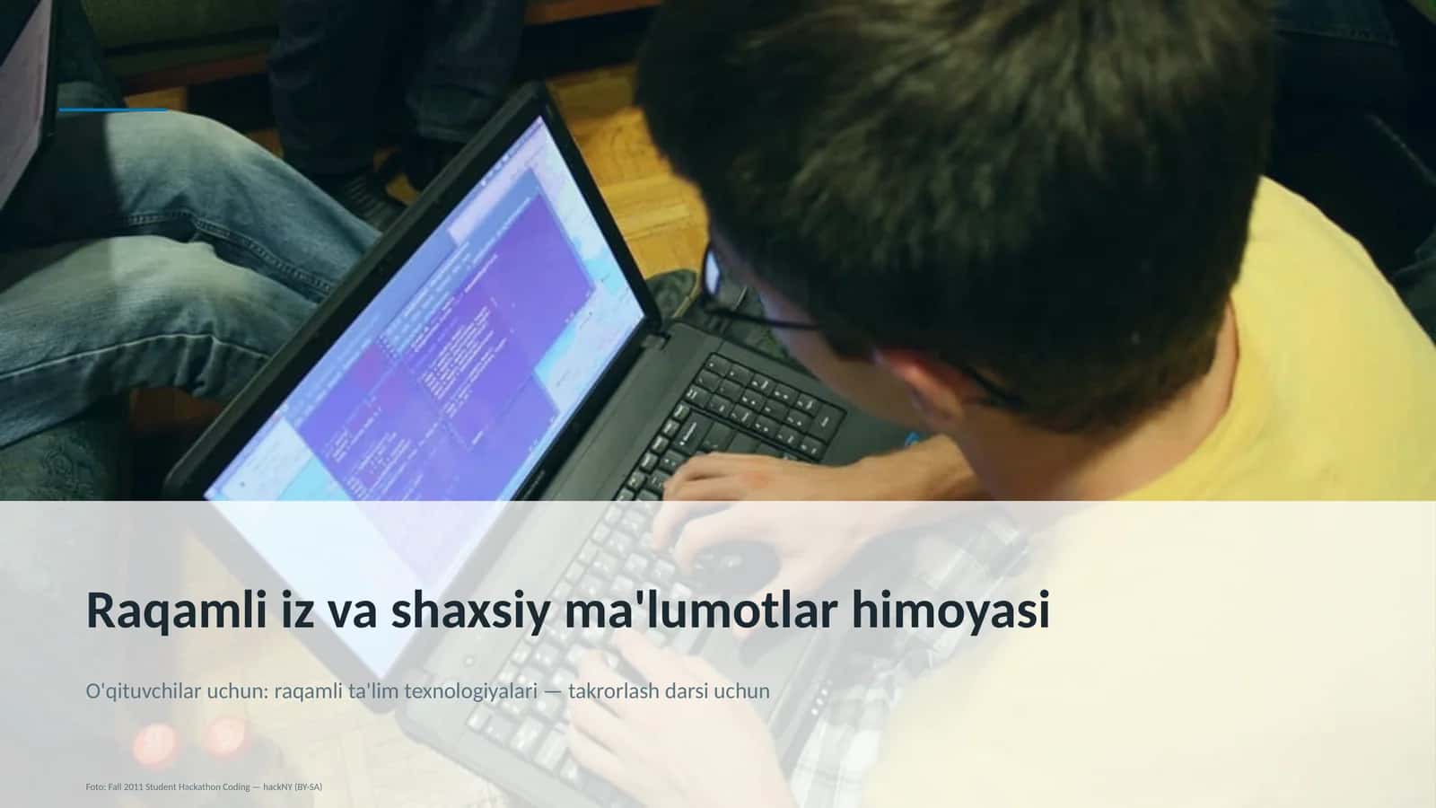 Raqamli iz va shaxsiy ma'lumotlar himoyasi