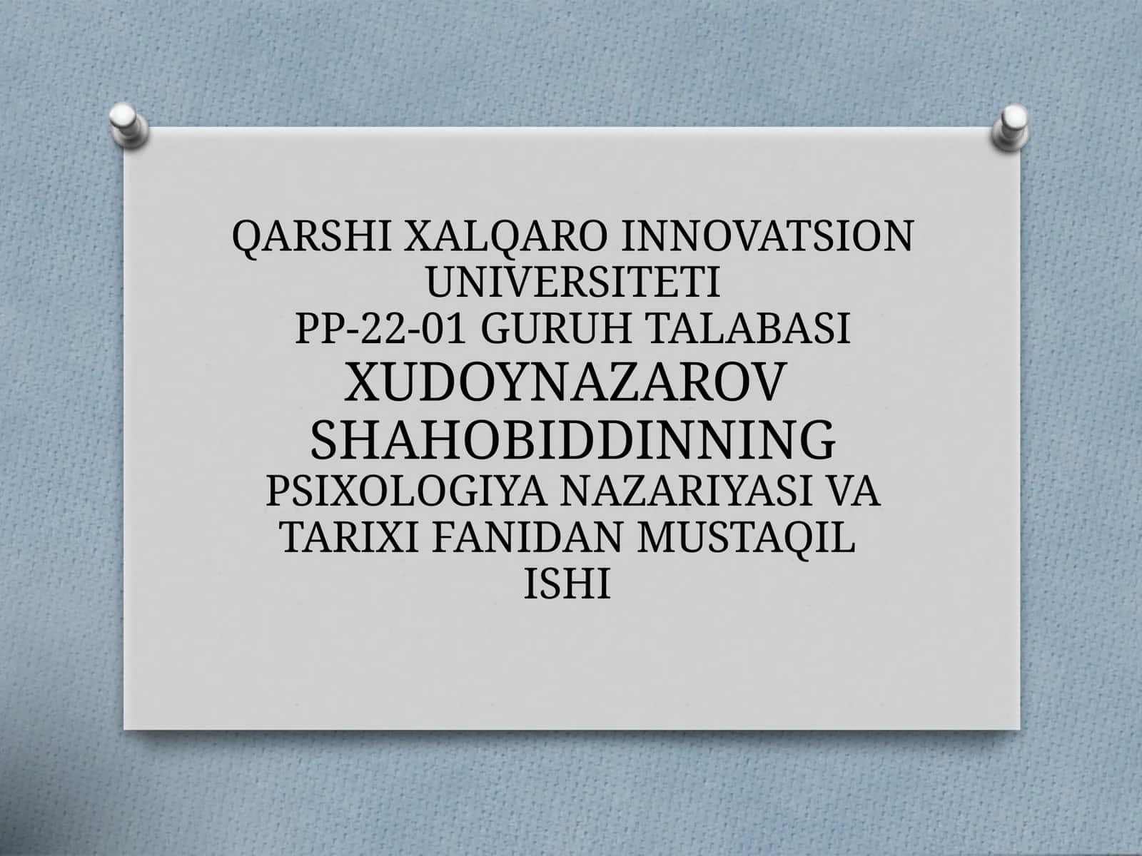 KASBLAR VA PROFESSIONALIZM MUTAXASSISLIKKA