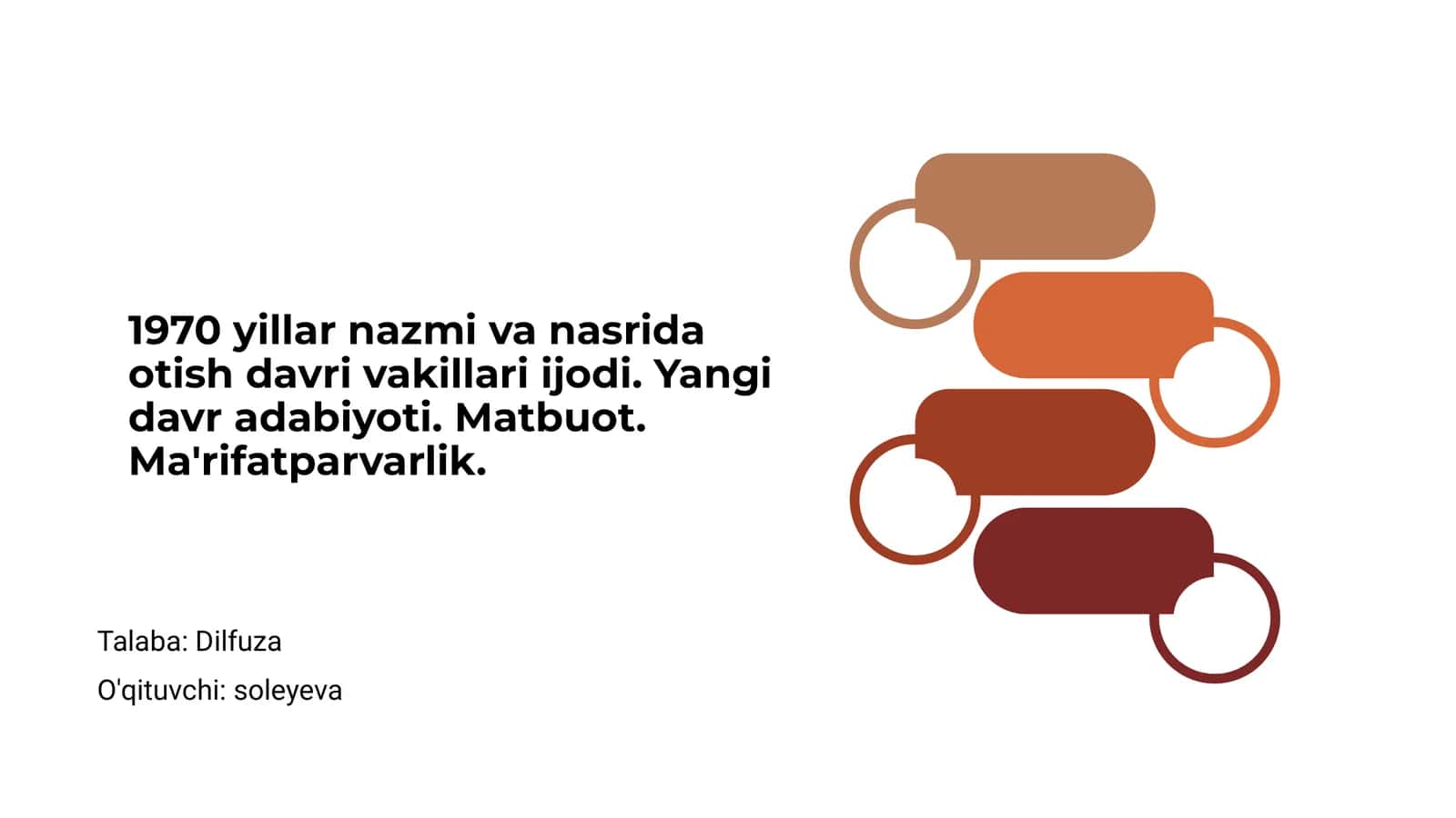 1970-yillar nazmi va nasrida otish davri vakillari