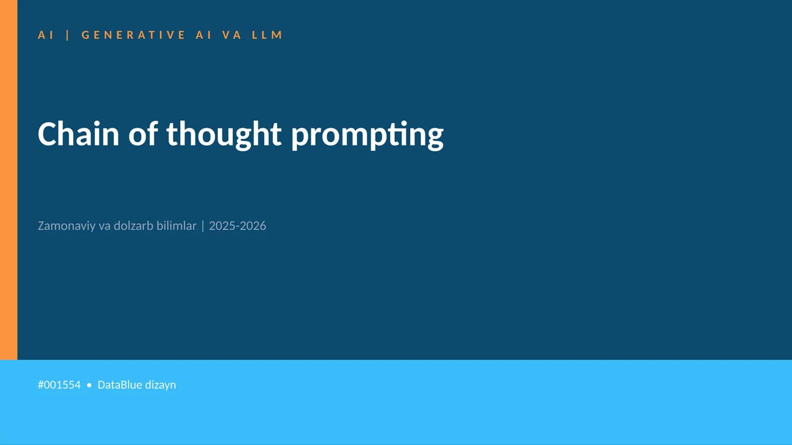 Chain of thought prompting