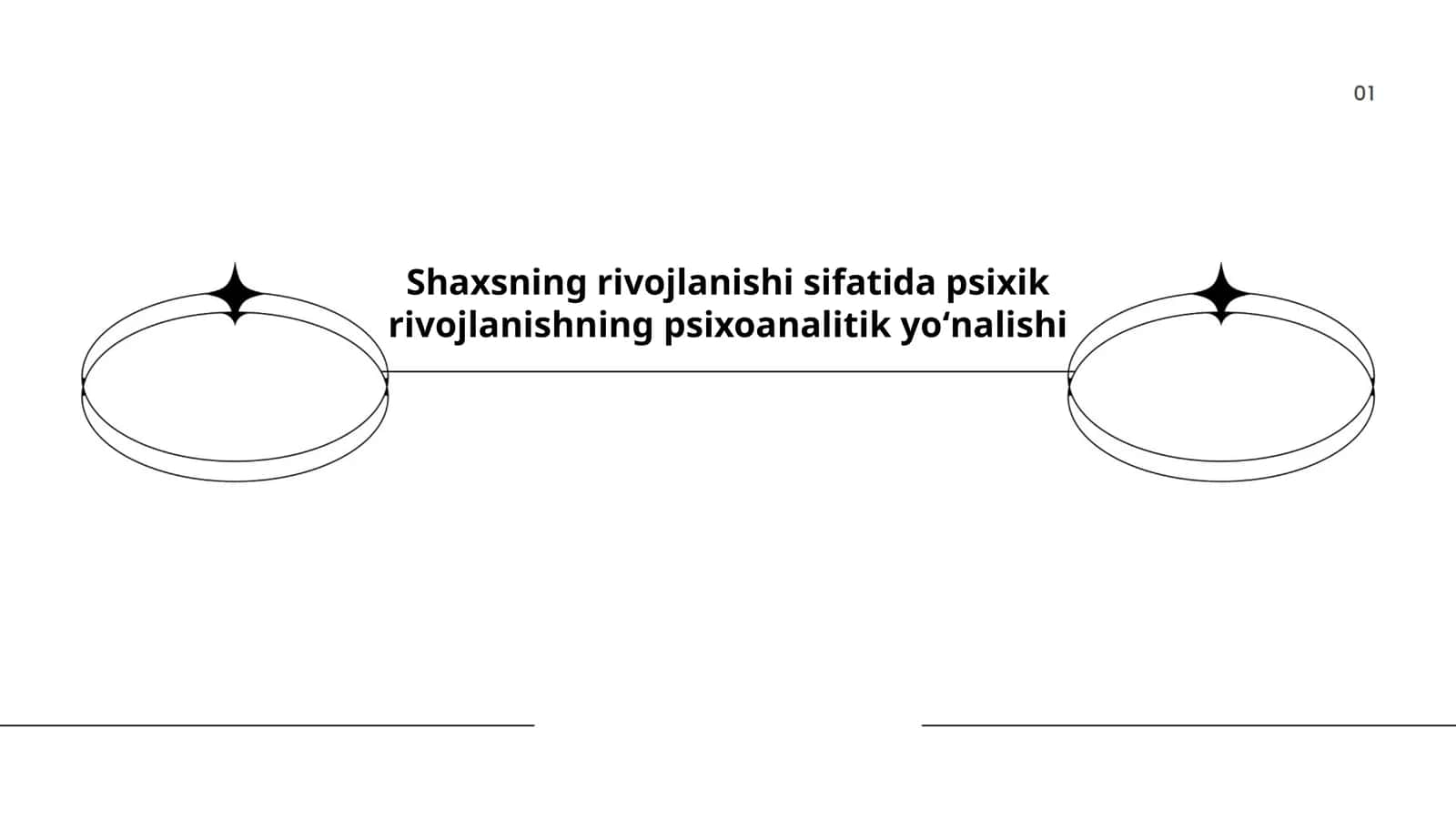 Shaxsning rivojlanishi sifatida psixik rivojlanishning psixoanalitik yoʻnalishi