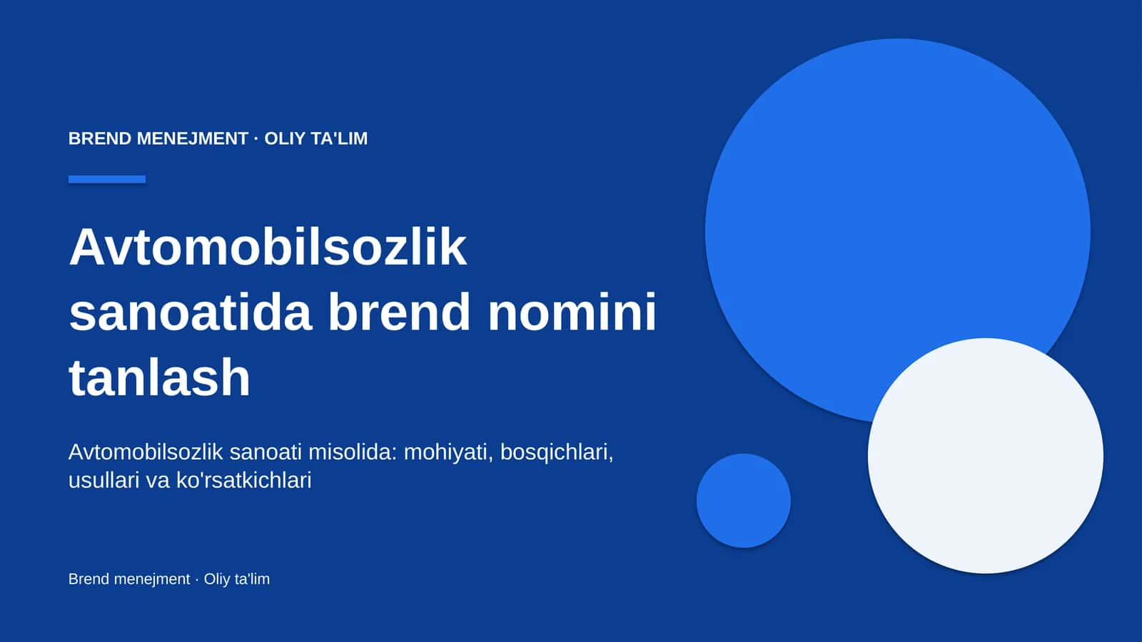 avtomobilsozlik sanoatida brend nomini tanlash 1432
