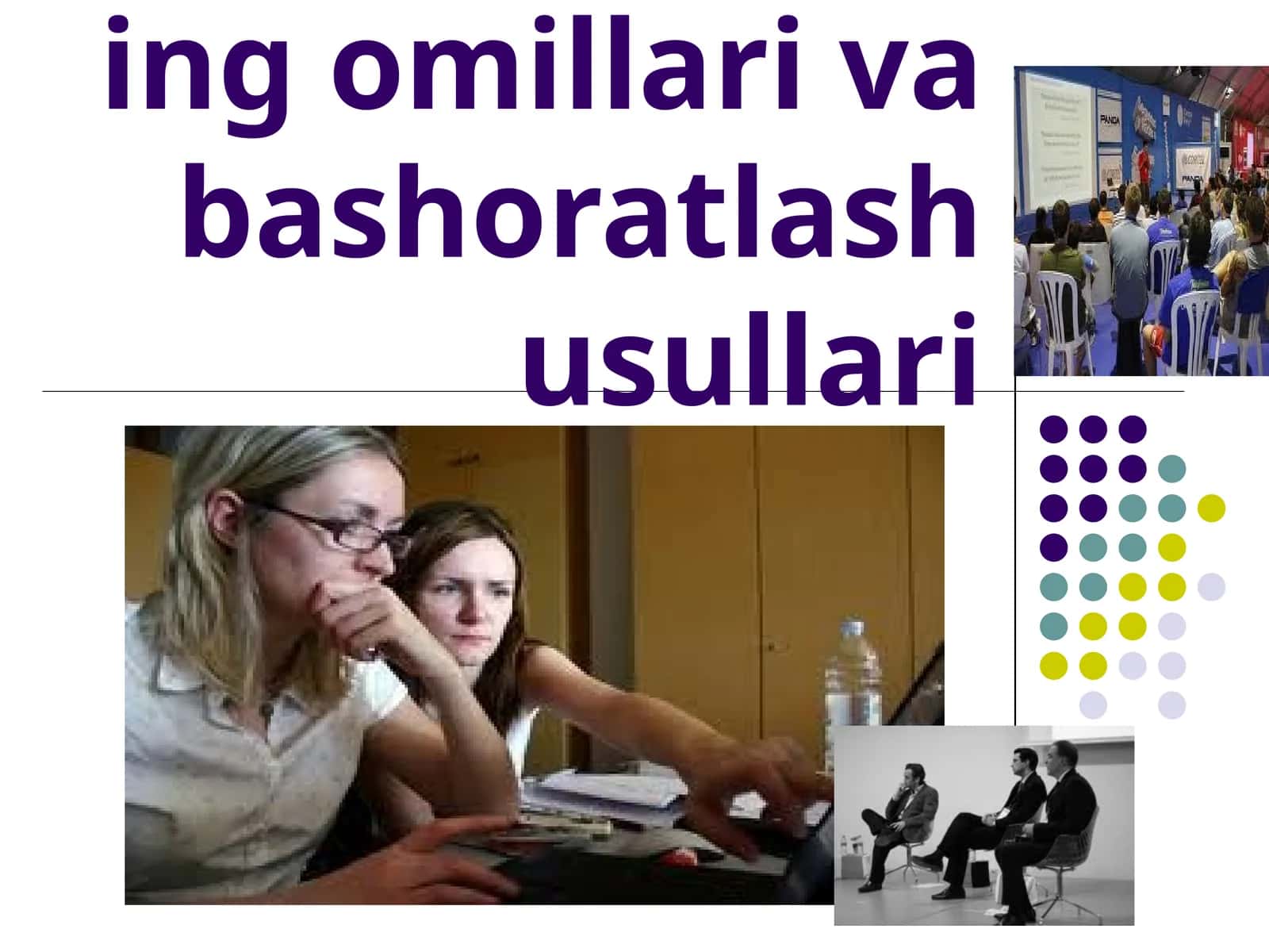 Innovatsion menejment rivojlantirishning omillari va bashoratlash usullari