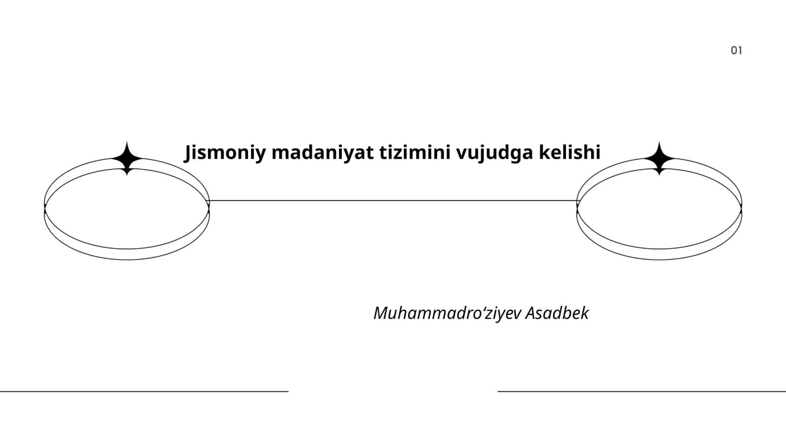 Jismoniy madaniyat tizimini vujudga kelishi