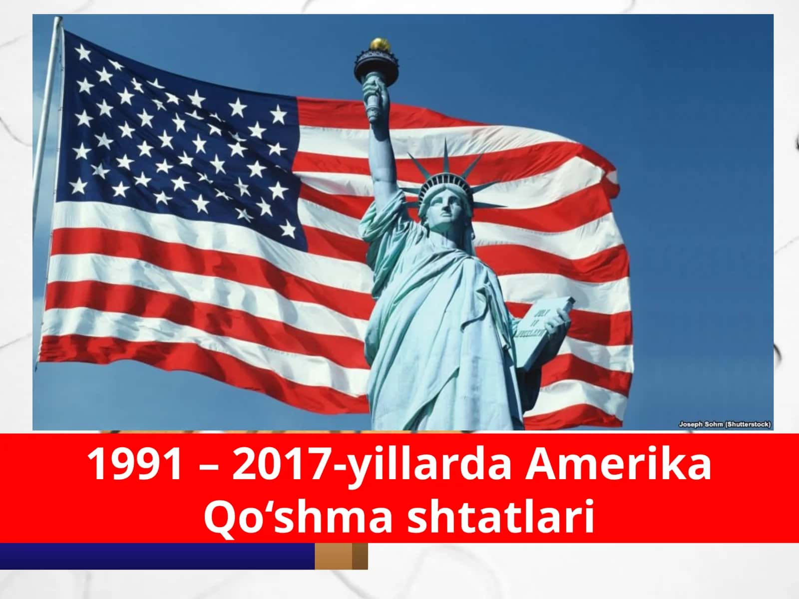 1991 –2017-yillarda Amerika Qo‘shma shtatlari Iqtisodiy rivojlanish
