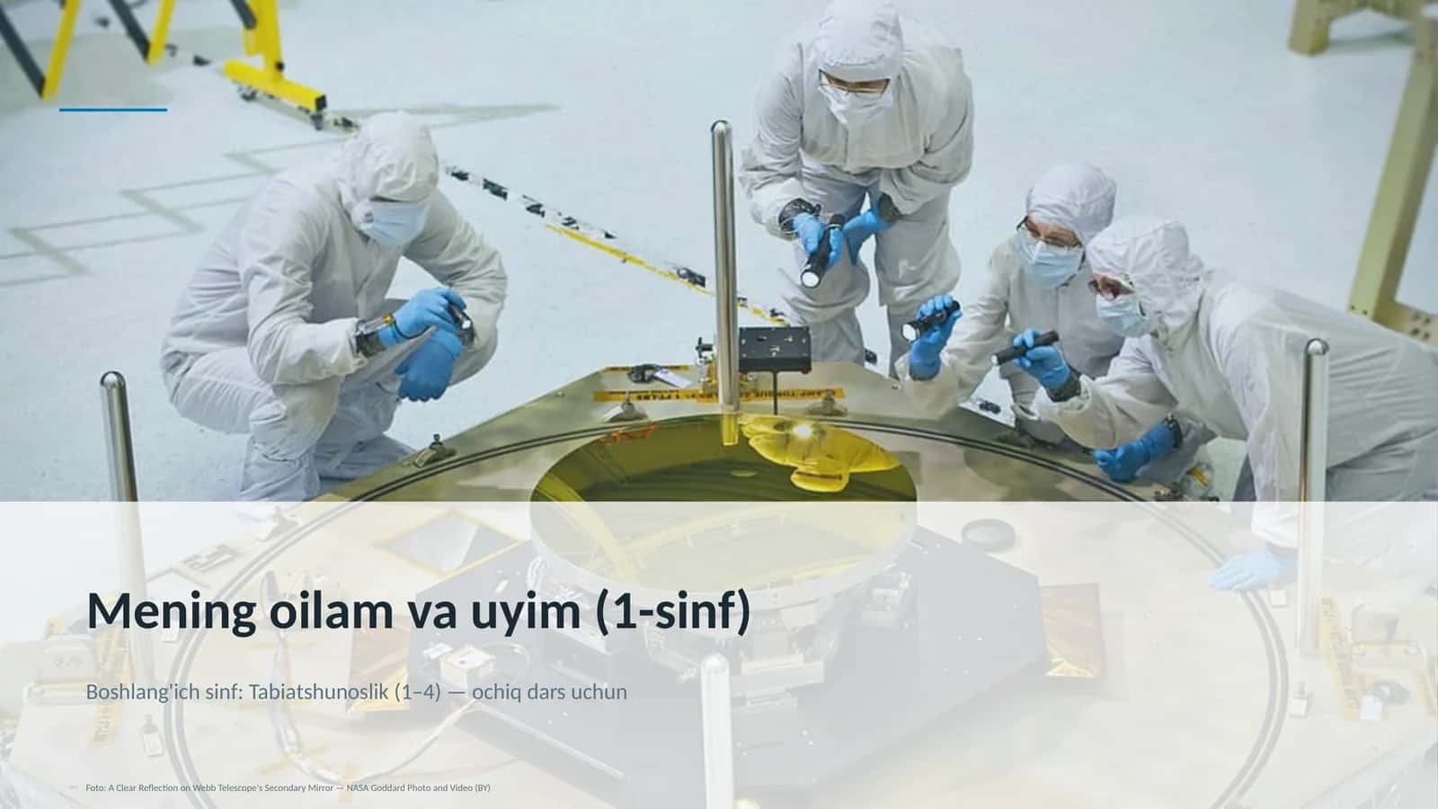 Mening oilam va uyim (1-sinf)