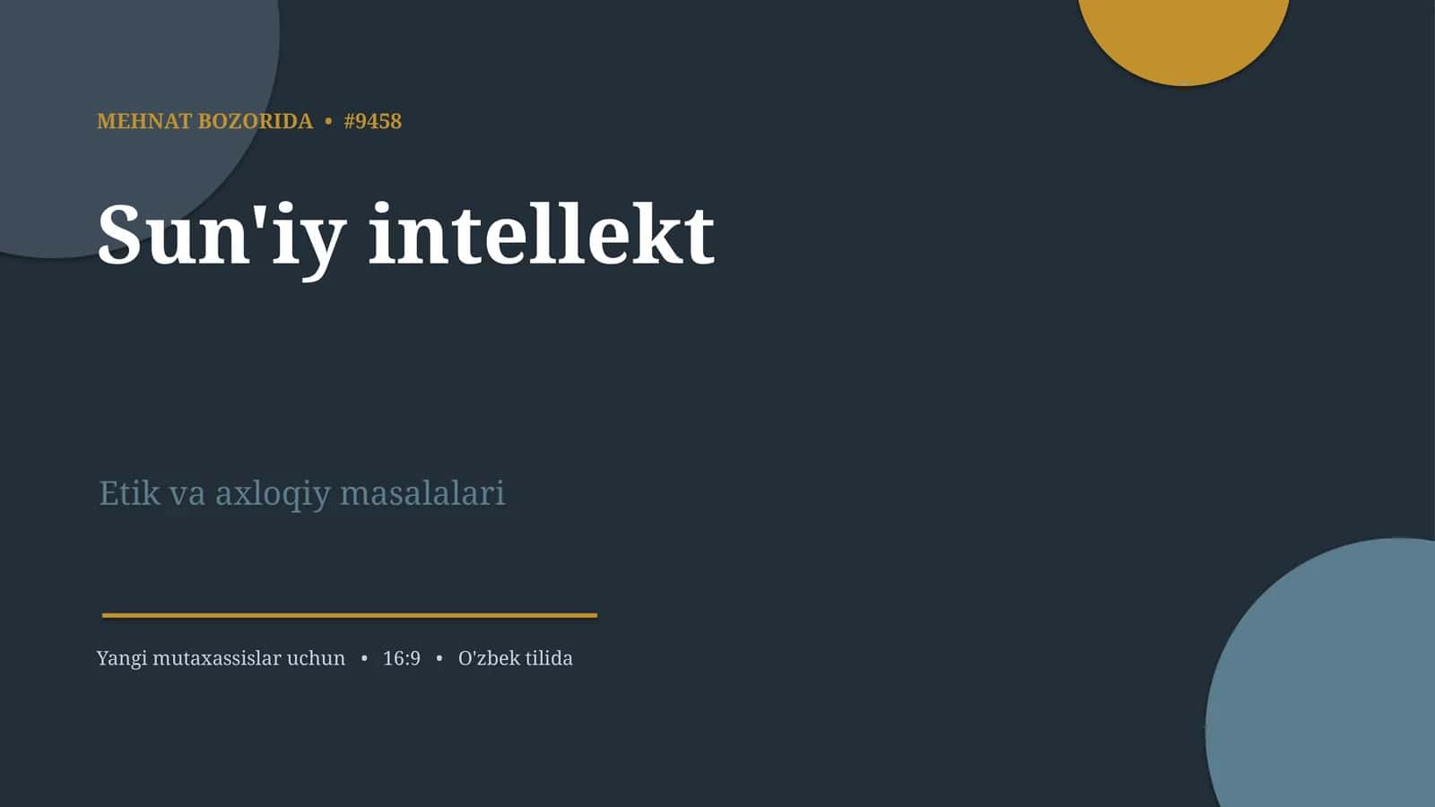 Sun'iy intellekt