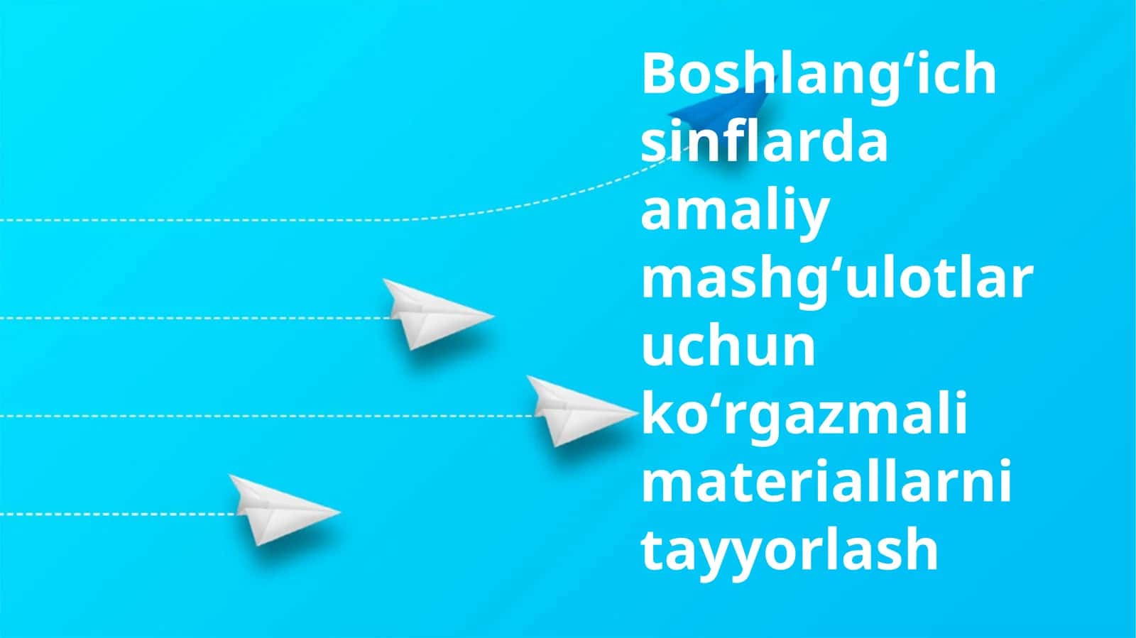 Vizual Qo'llanmalar Turlari