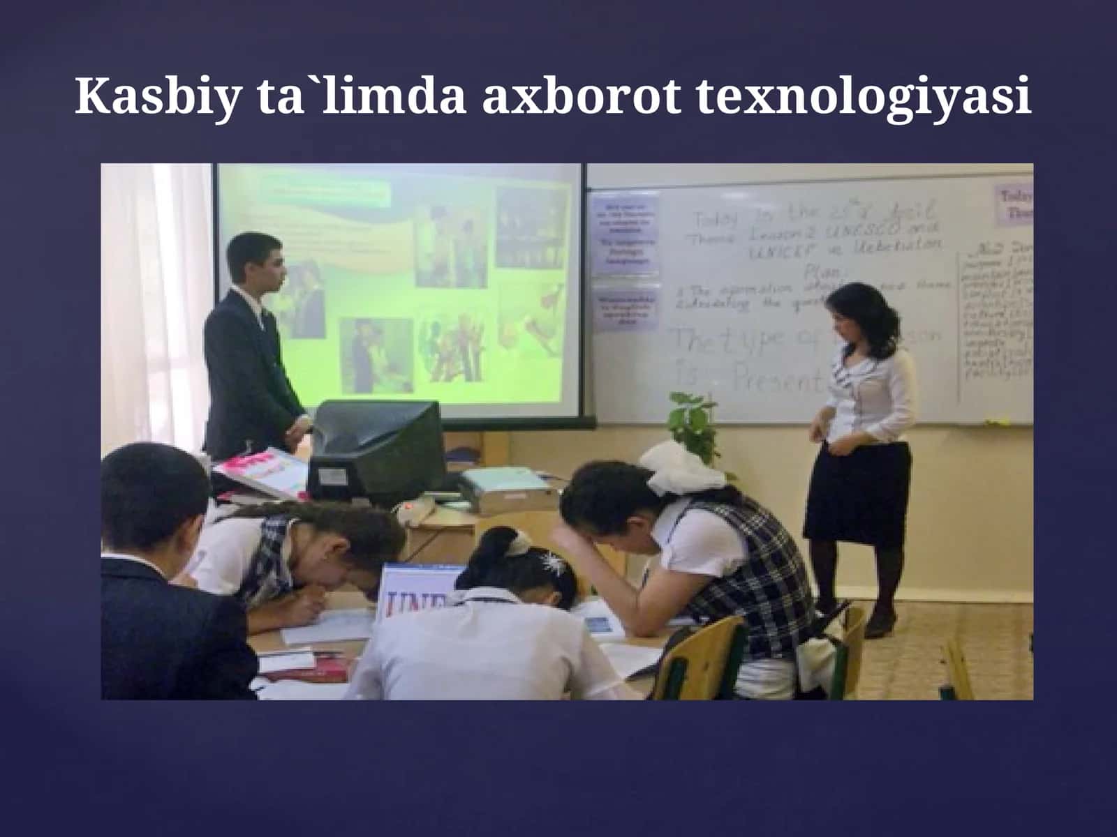 Kasbiy ta`limda axborot texnologiyasi