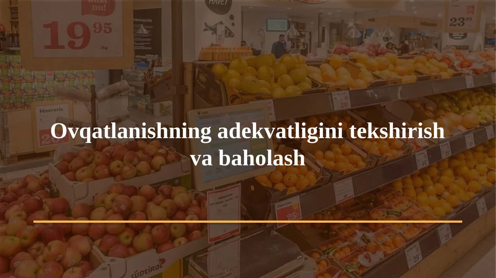 Gigiyena. Tibbiy ekologiya