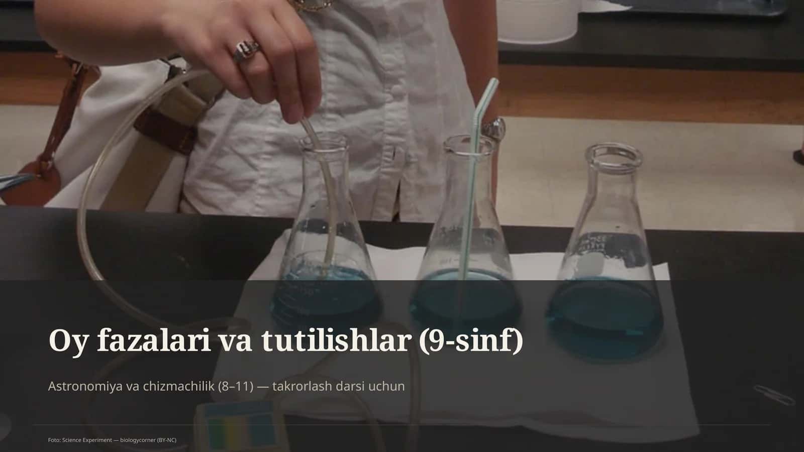 Oy fazalari va tutilishlar (9-sinf)