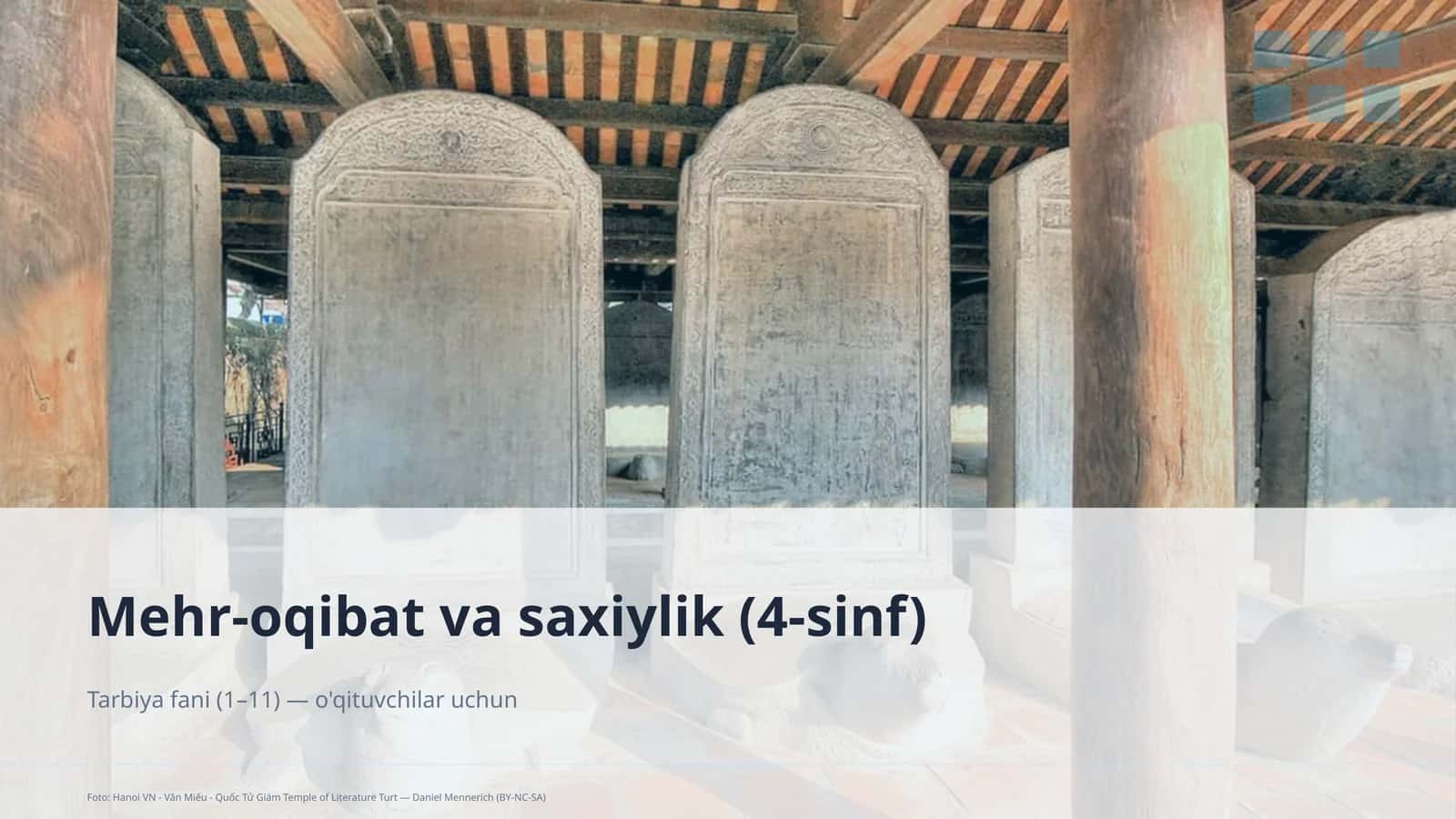 Mehr-oqibat va saxiylik (4-sinf)