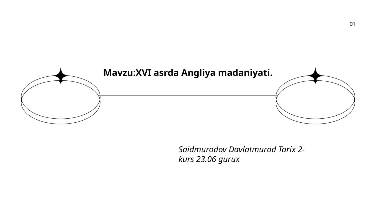 XVI asrda Angliya madaniyati