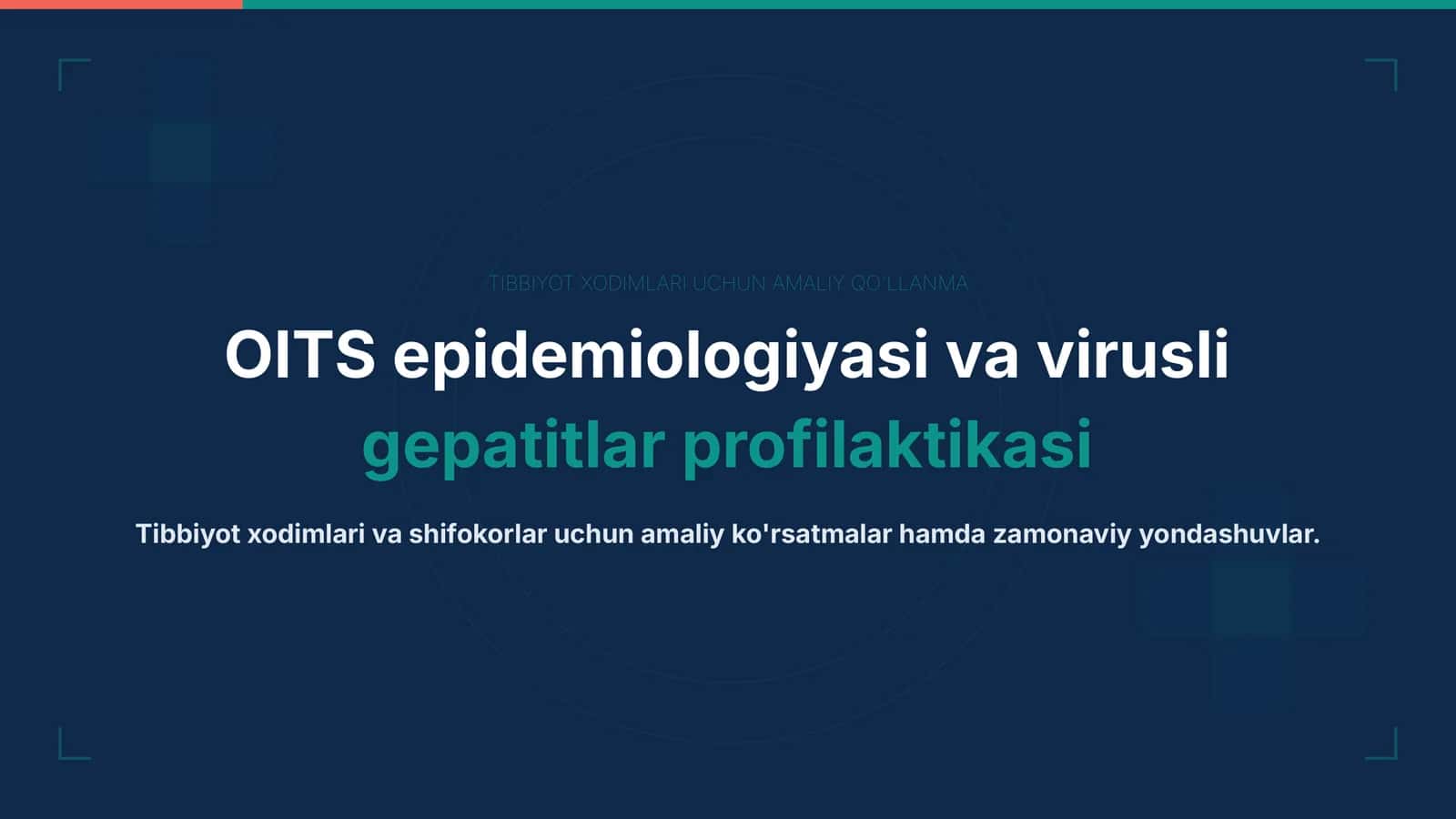 OITS epidemiologiyasi va virusli gepatitlar profilaktikasi | 15 slayd