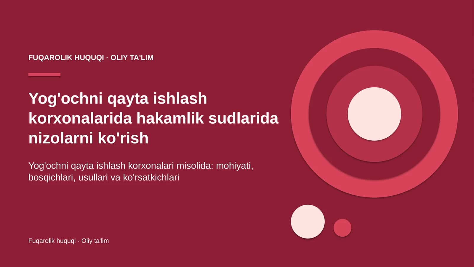 Yog'ochni qayta ishlash korxonalarida hakamlik sudlarida nizolarni ko'rish