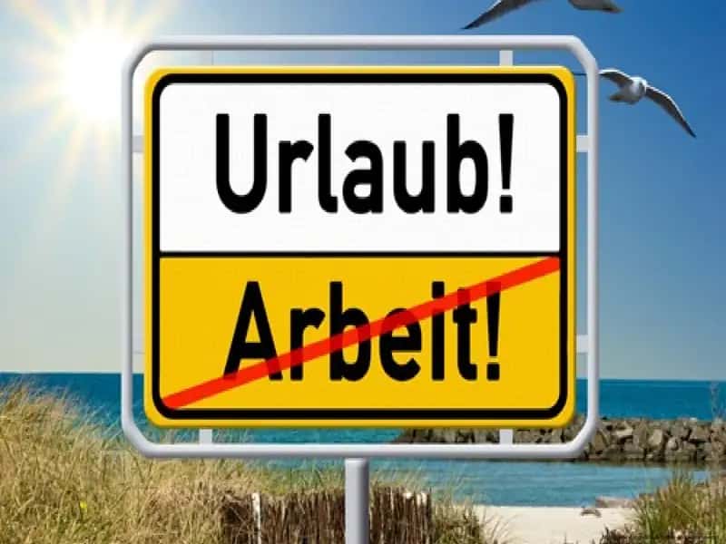 Arbeiten im Urlaub