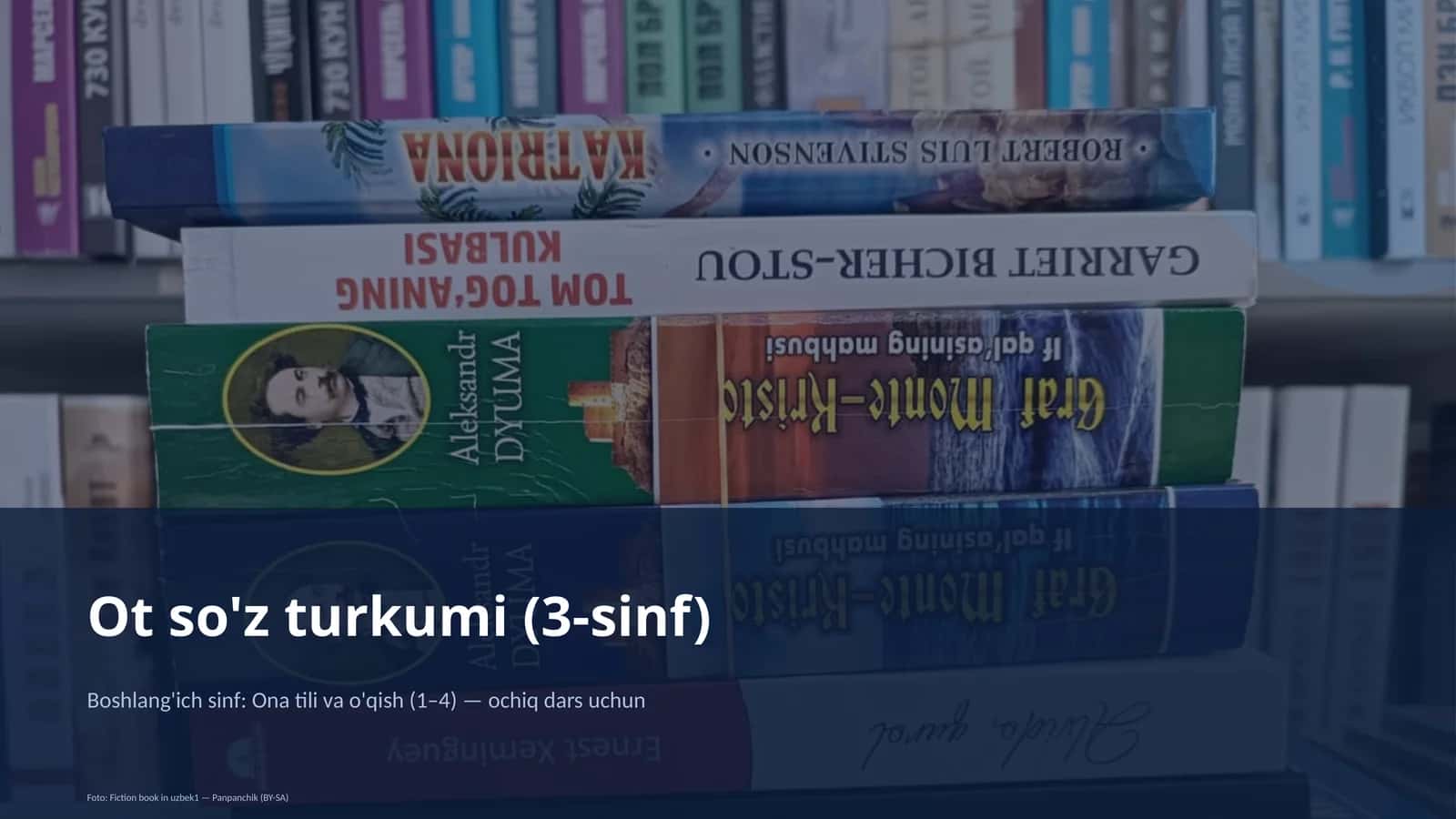 Ot so'z turkumi (3-sinf)