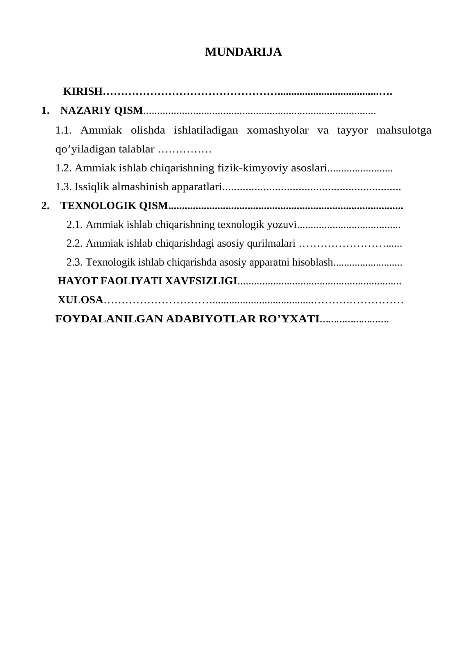 kimyo texnologiya