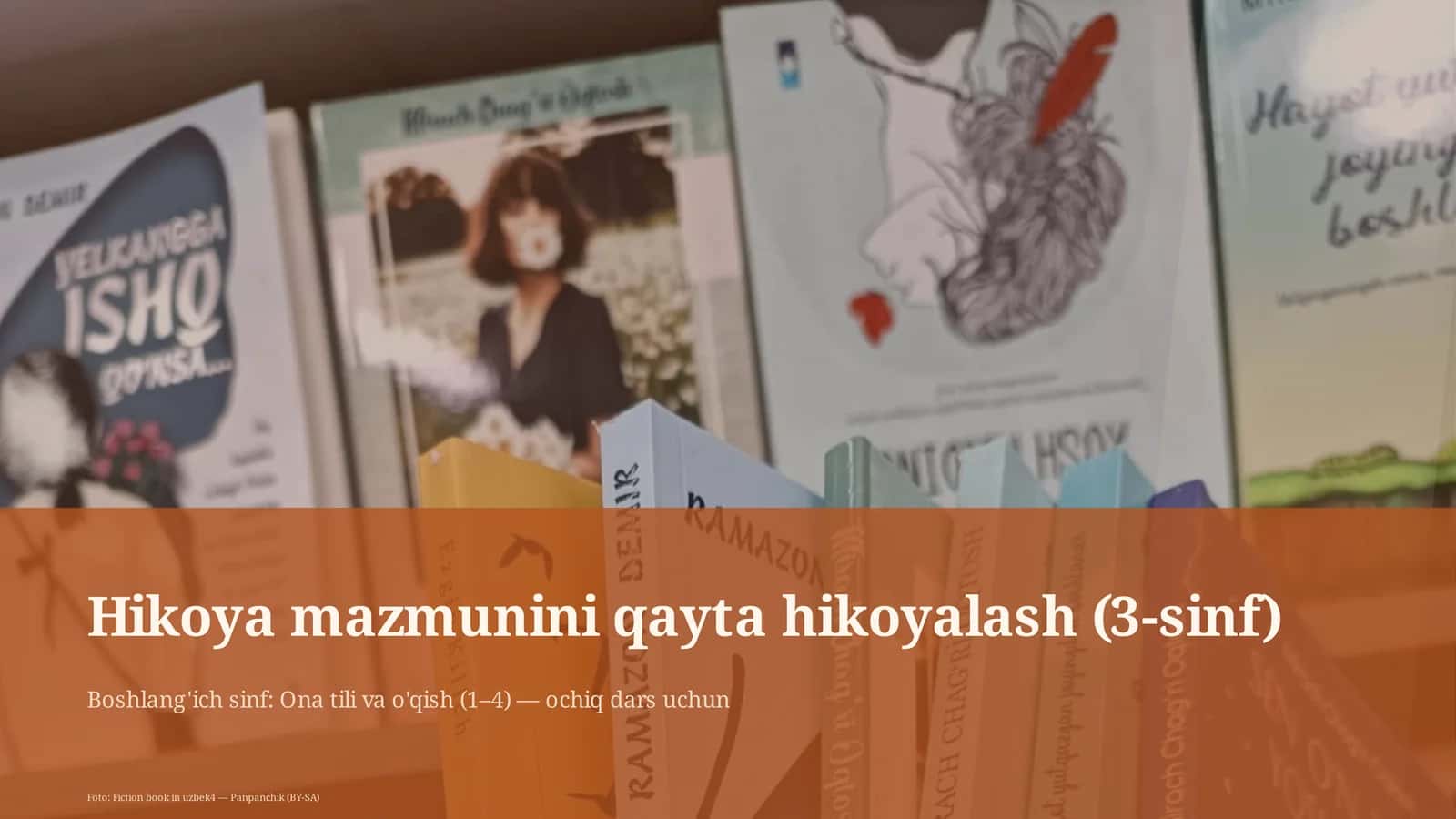Hikoya mazmunini qayta hikoyalash (3-sinf)