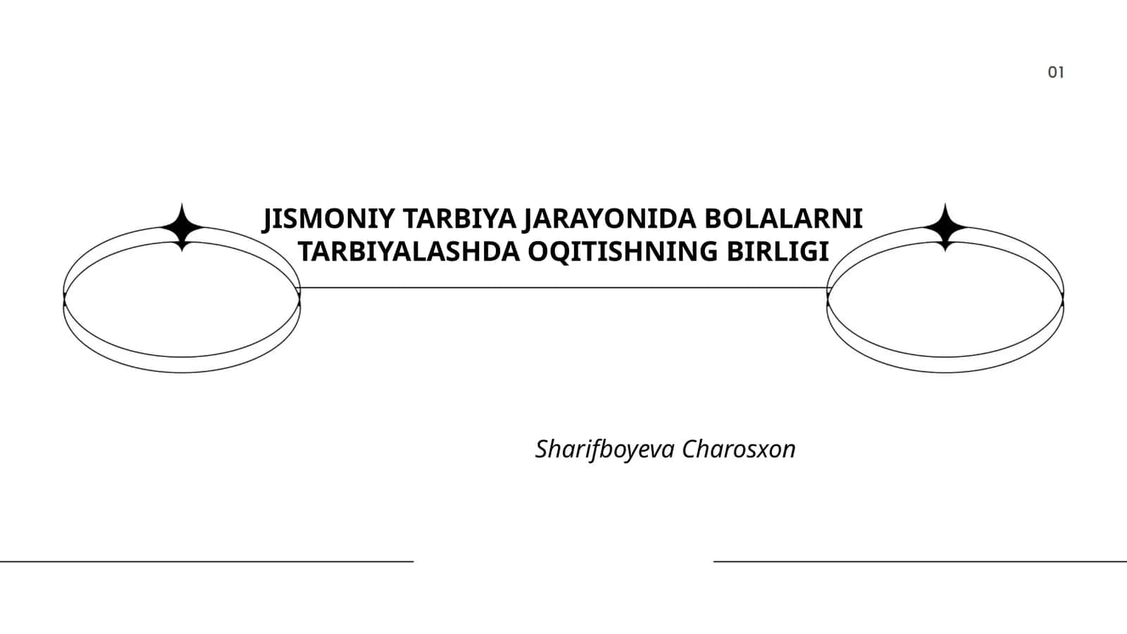 JISMONIY TARBIYA JARAYONIDA BOLALARNI TARBIYALASHDA OQITISHNING BIRLIGI
