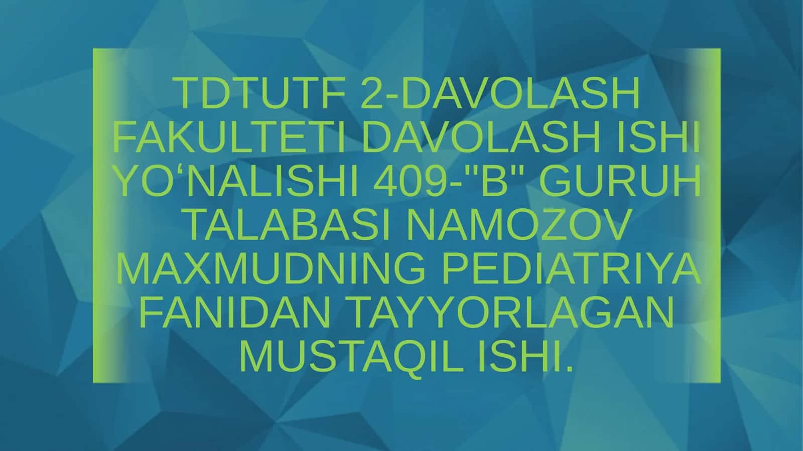 OʻT YOʻLLARI DISKINEZIYASI